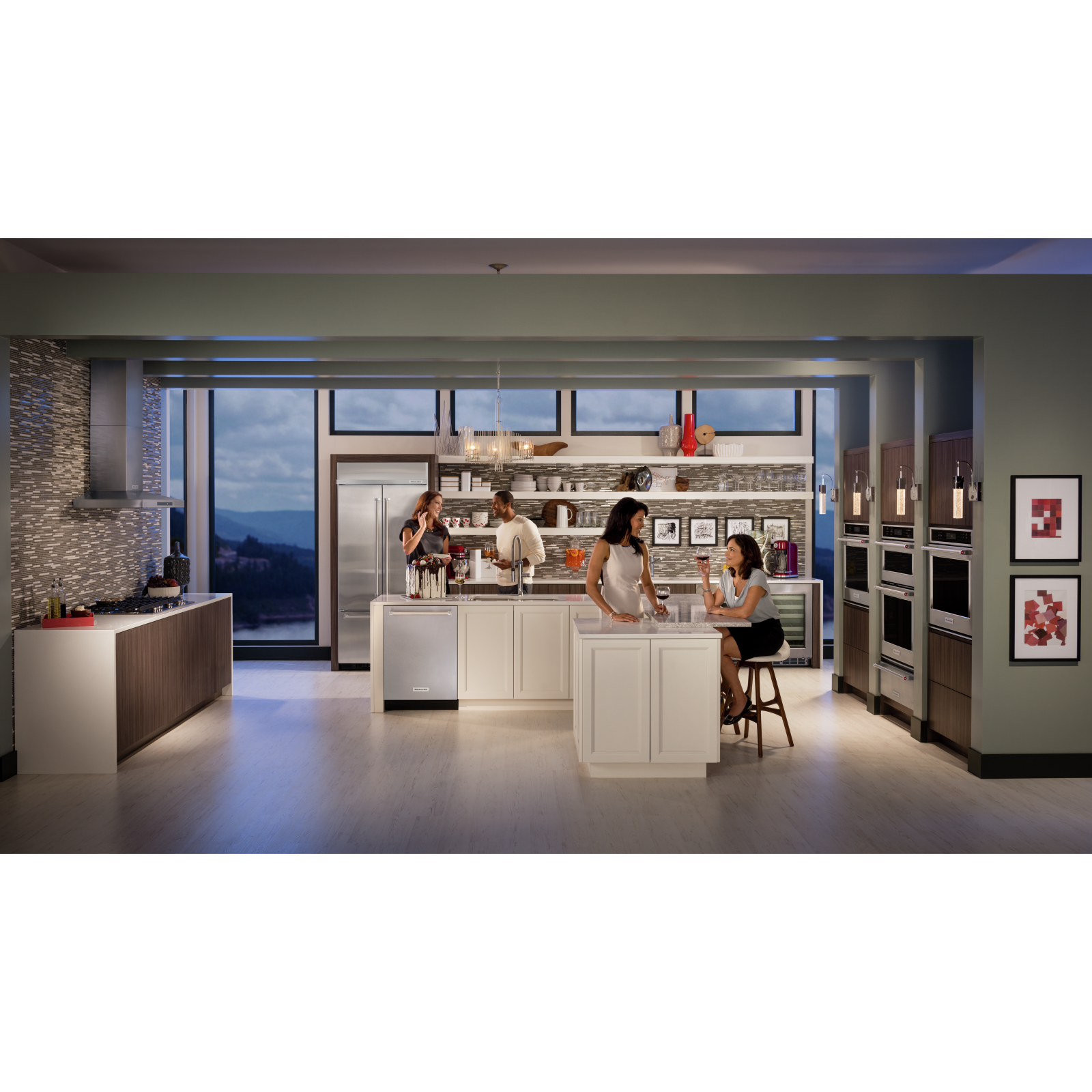 JennAir - Range Hood Extension Kit Accessory in Stainless - W10272076