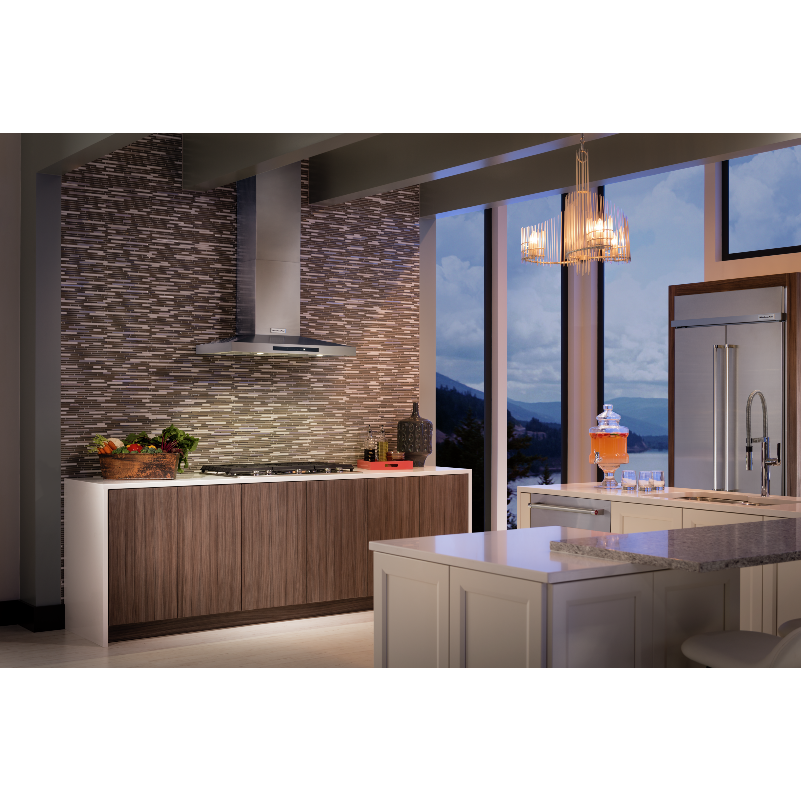 JennAir - Range Hood Extension Kit Accessory in Stainless - W10272076