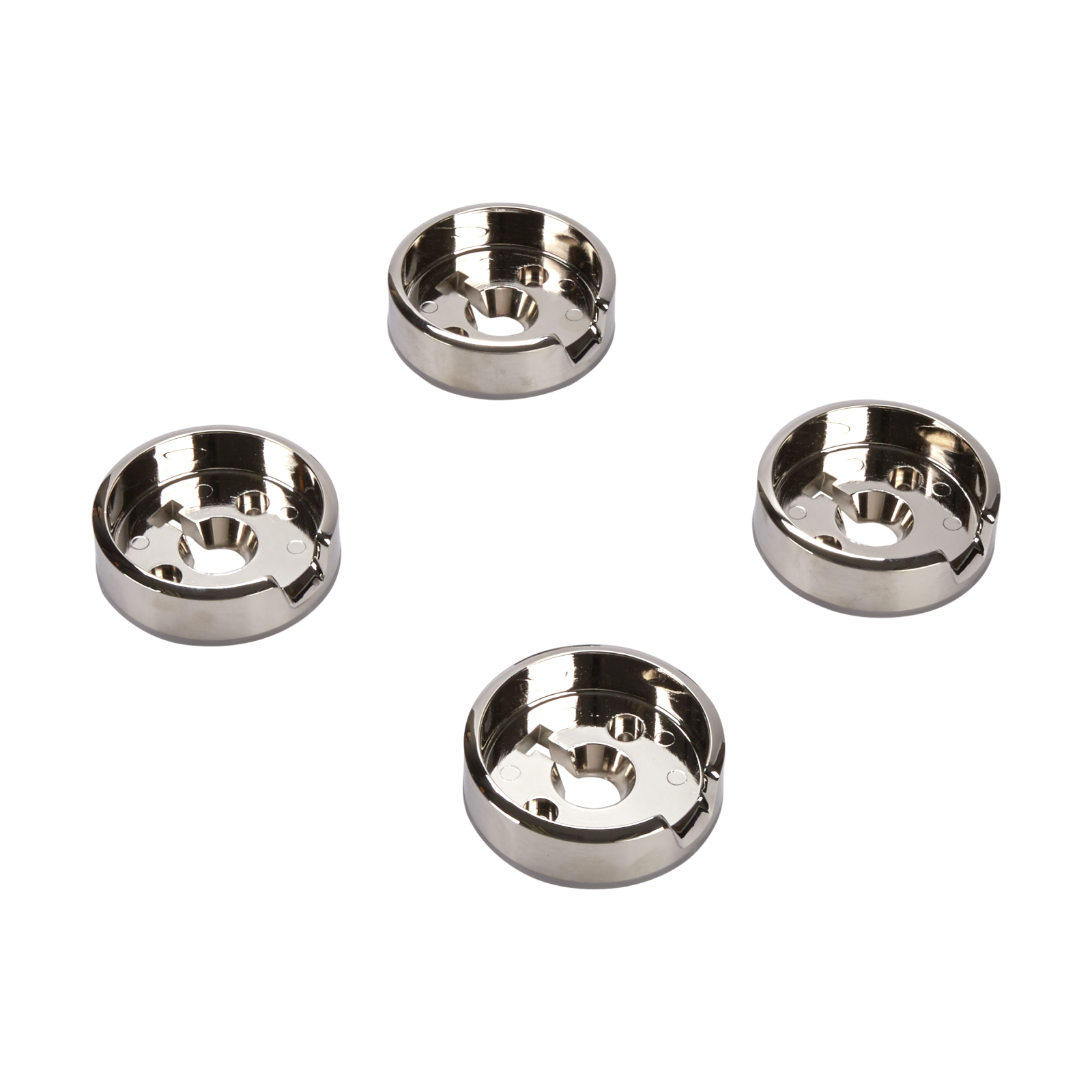 JennAir - Cooktop Add-On Range Grille Knob Bezel in Chrome - W11323062