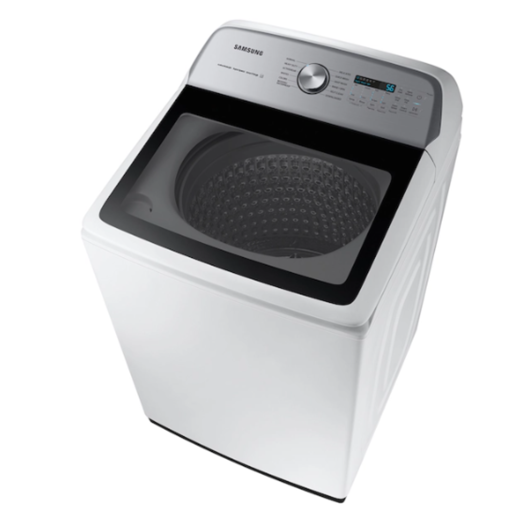 Samsung - 6 cu. Ft Top Load Washer in White - WA52DG5500AWUS