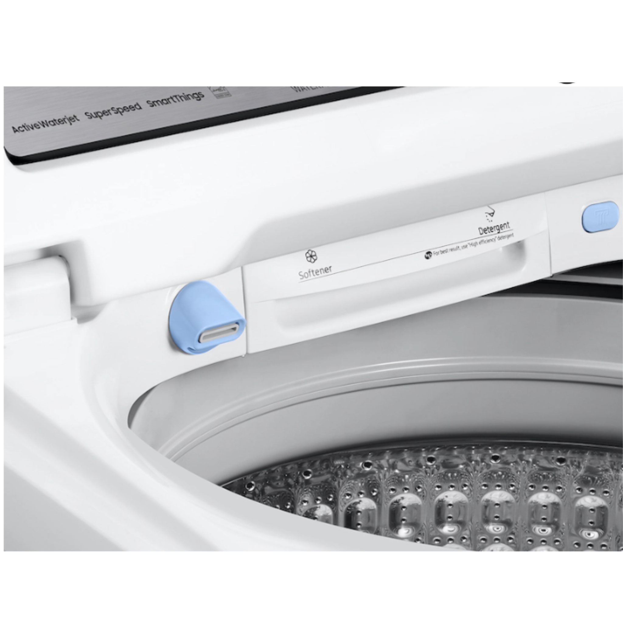 Samsung - 6 cu. Ft Top Load Washer in White - WA52DG5500AWUS