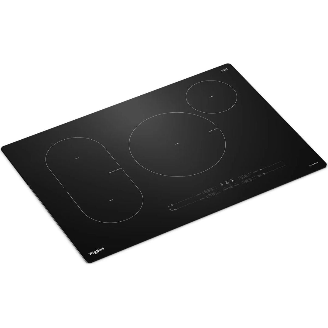 Whirlpool - 30.8 Inch Induction Cooktop in Black - WCIT7030SB