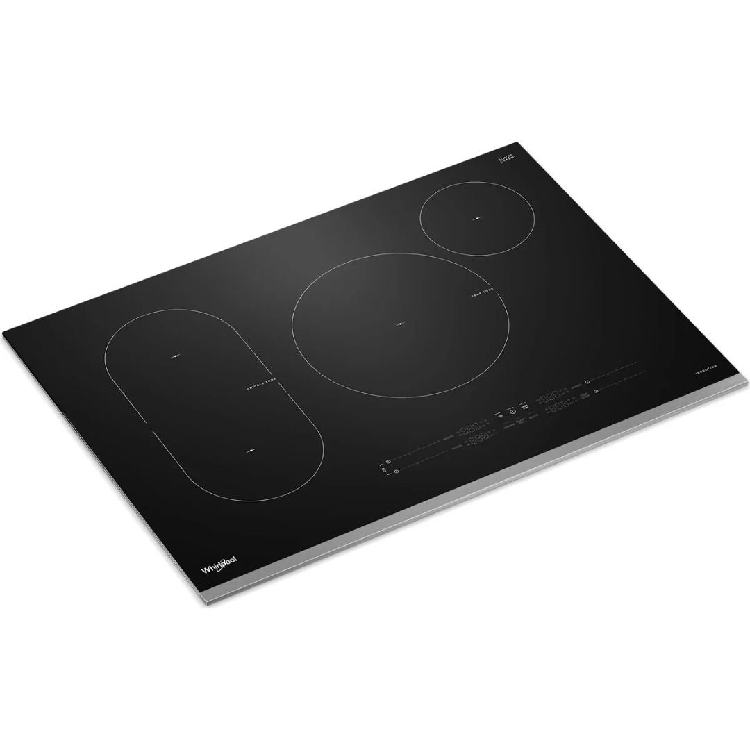 Whirlpool - 30.8 Inch Induction Cooktop in Stainless - WCIT7030SS