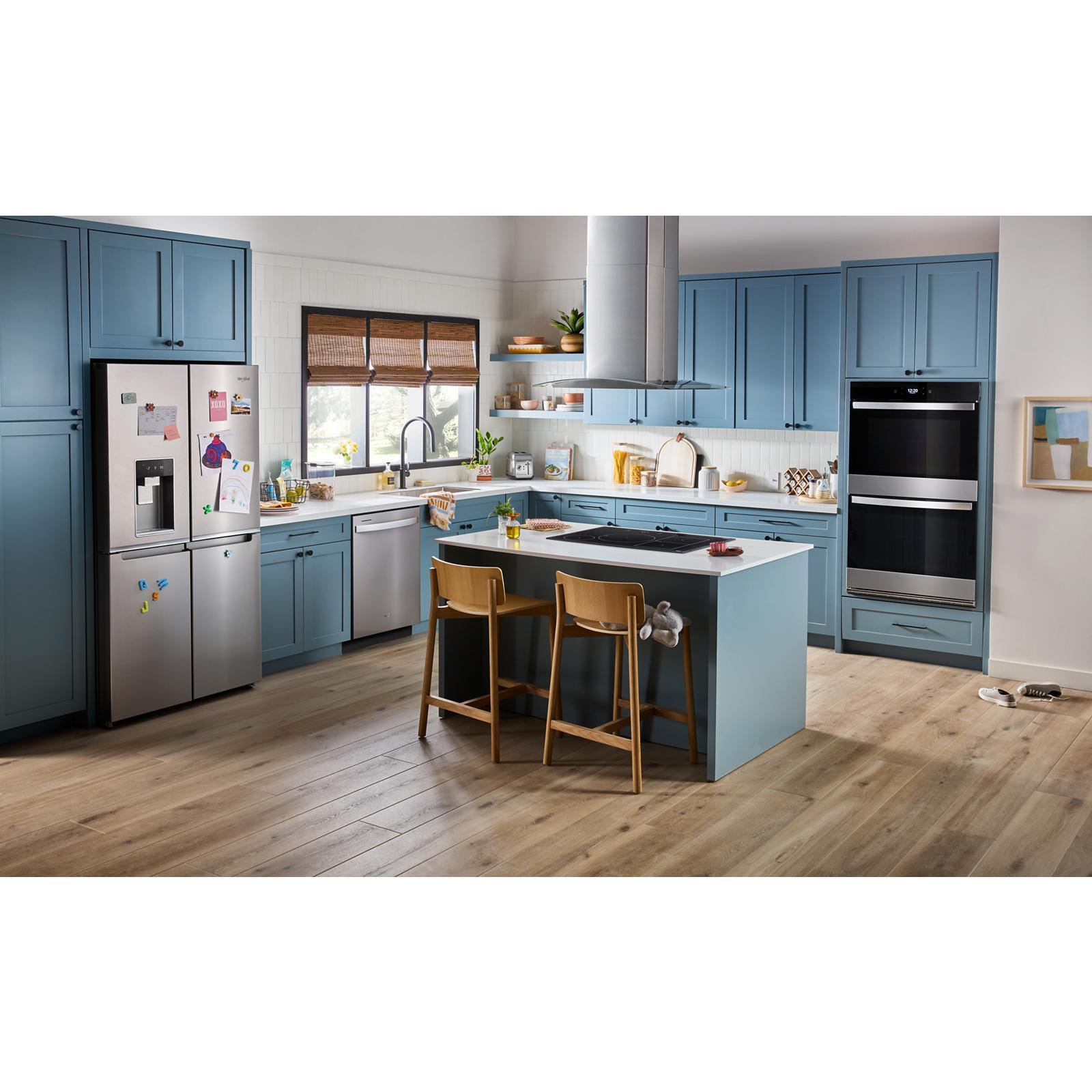 Whirlpool - 30.79 Inch Induction Cooktop in Stainless - WCIT7530SS