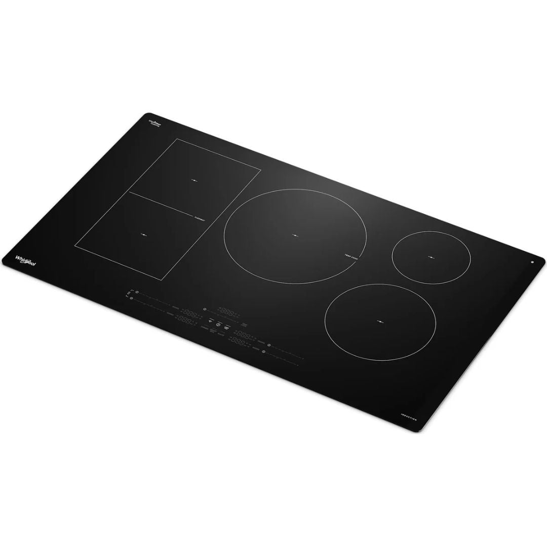 Whirlpool - 36.3 Inch Induction Cooktop in Black - WCIT7536SB