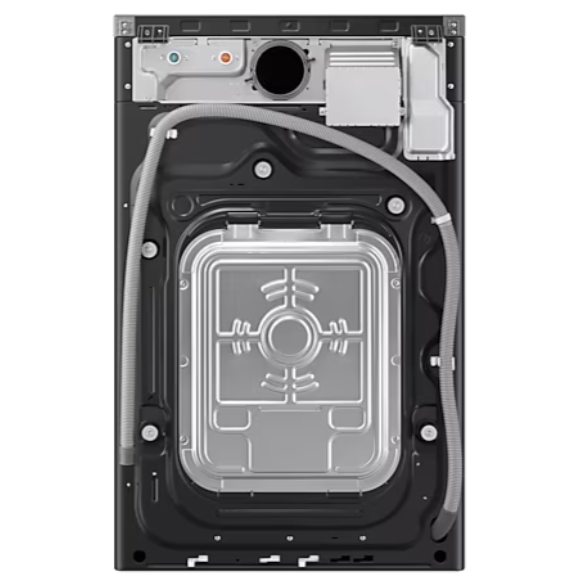 Samsung - 6.1 cu. Ft All-In-One Washer & Dryer in Black - WD90F53AVBAC