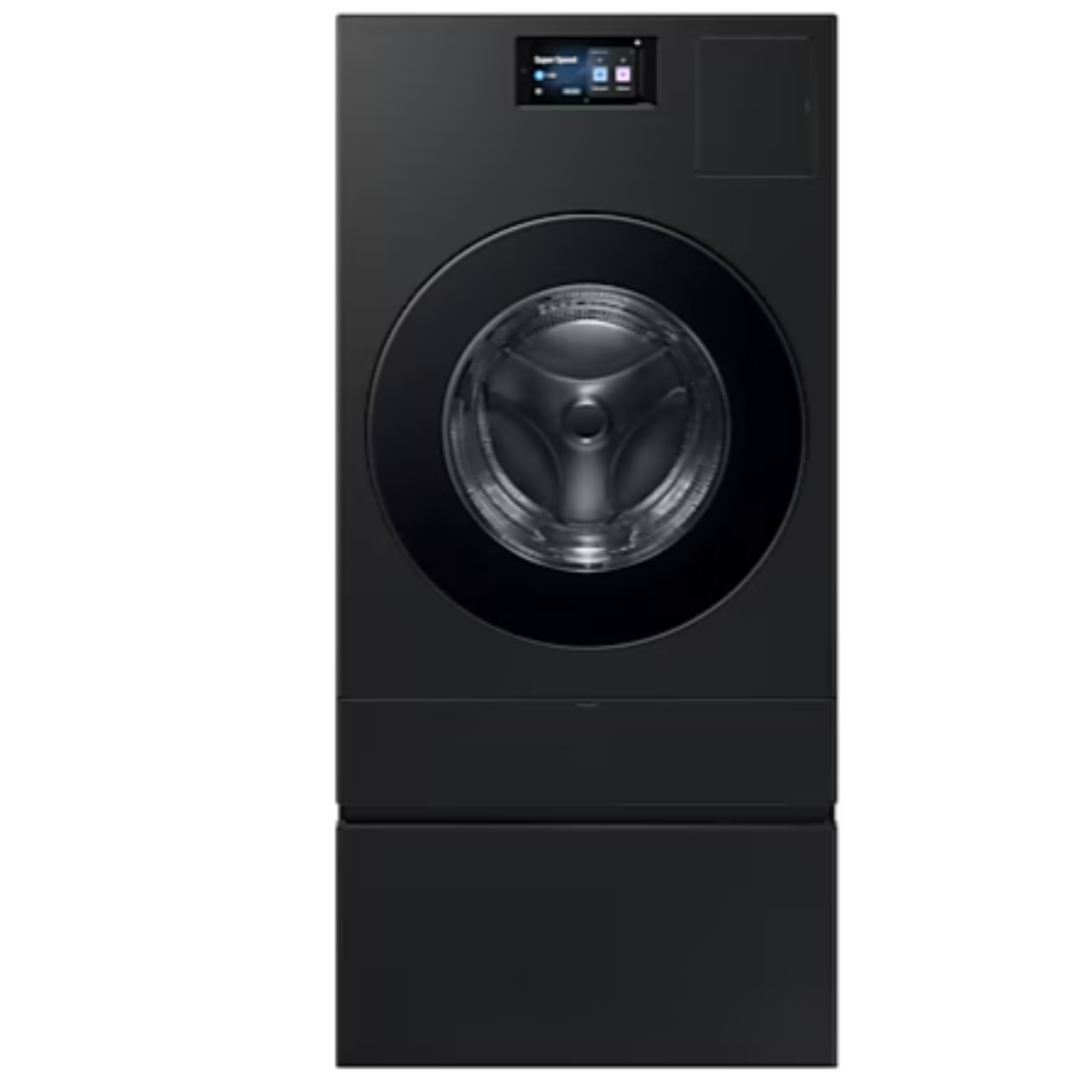 Samsung - 6.1 cu. Ft All-In-One Washer & Dryer in Black - WD90F53AVBAC