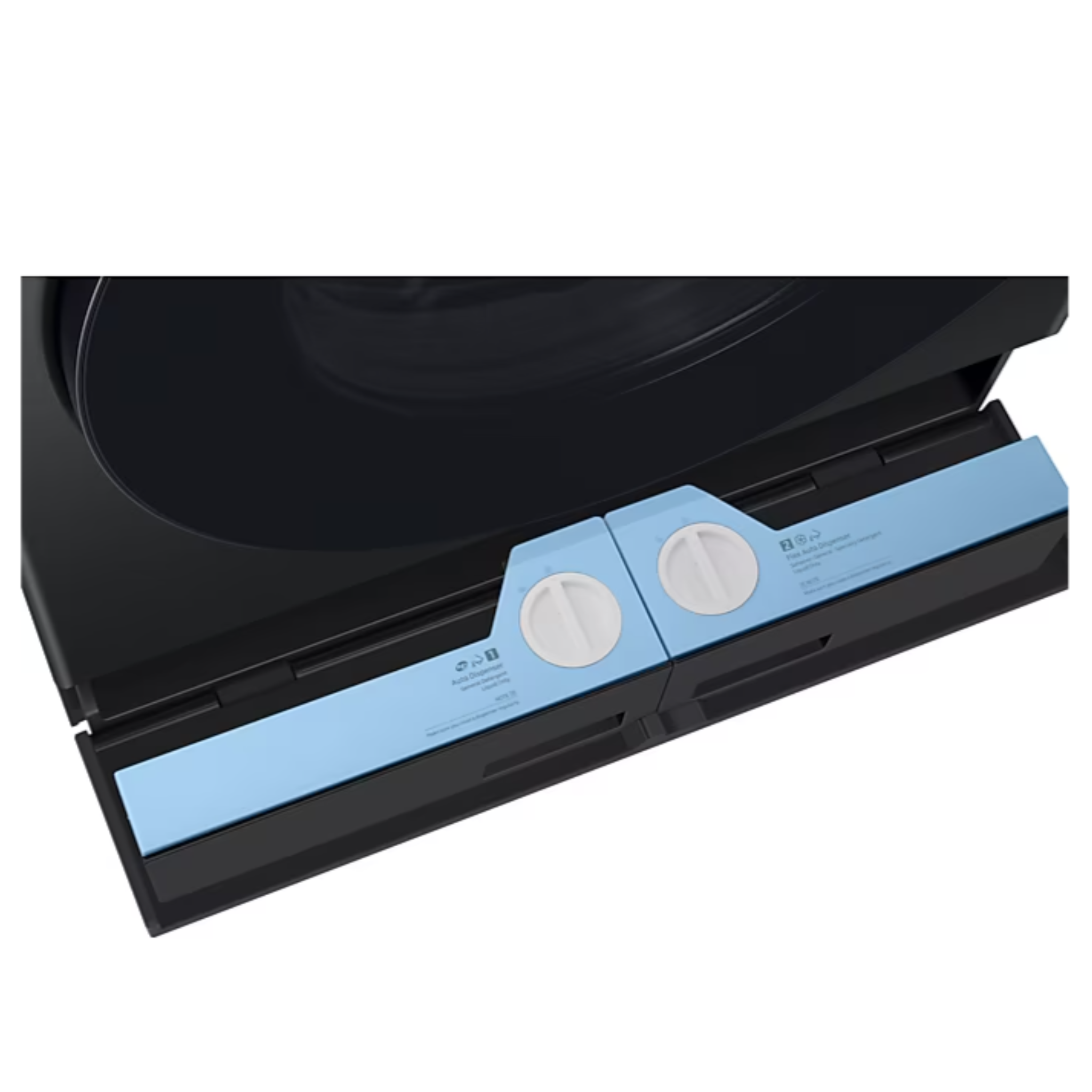 Samsung - 6.1 cu. Ft All-In-One Washer & Dryer in Black - WD90F53AVBAC