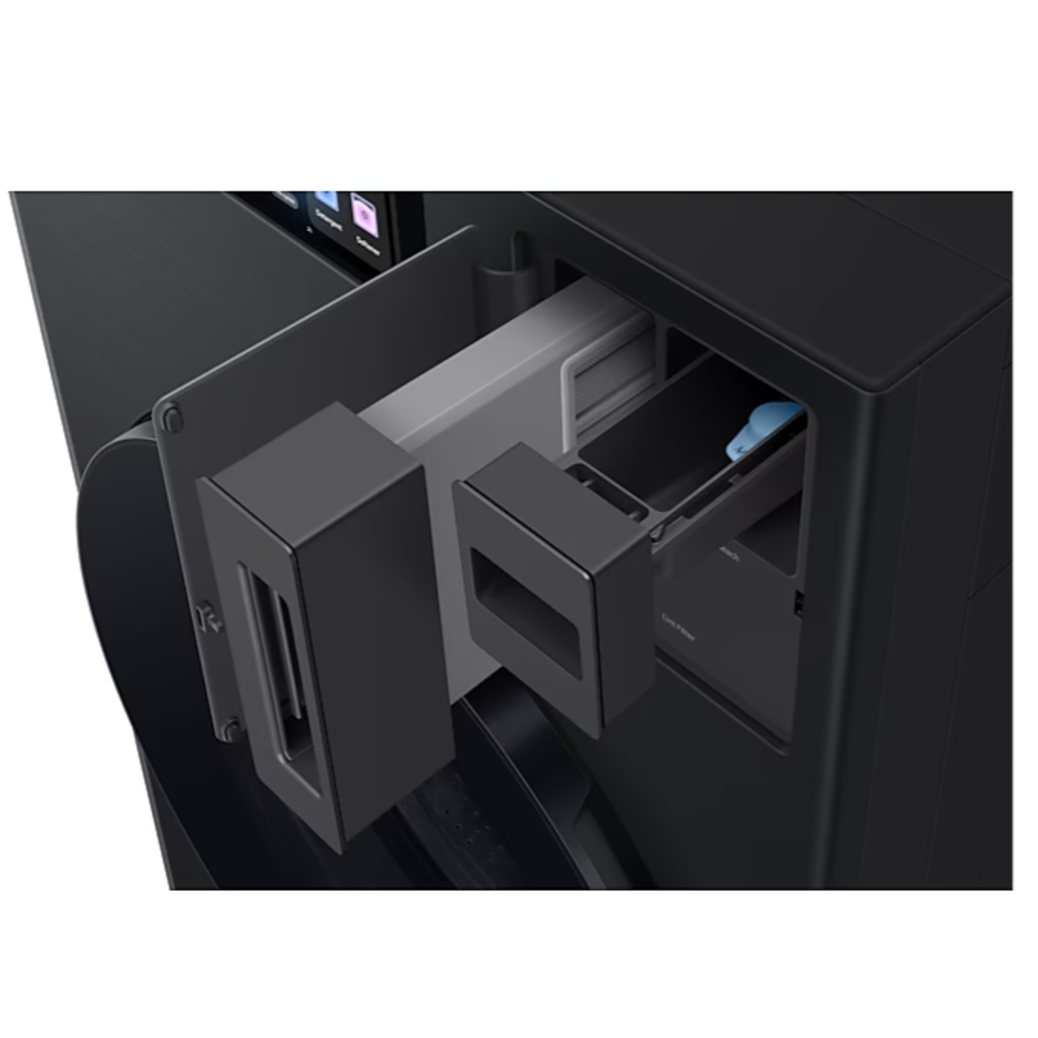 Samsung - 6.1 cu. Ft All-In-One Washer & Dryer in Black - WD90F53AVBAC