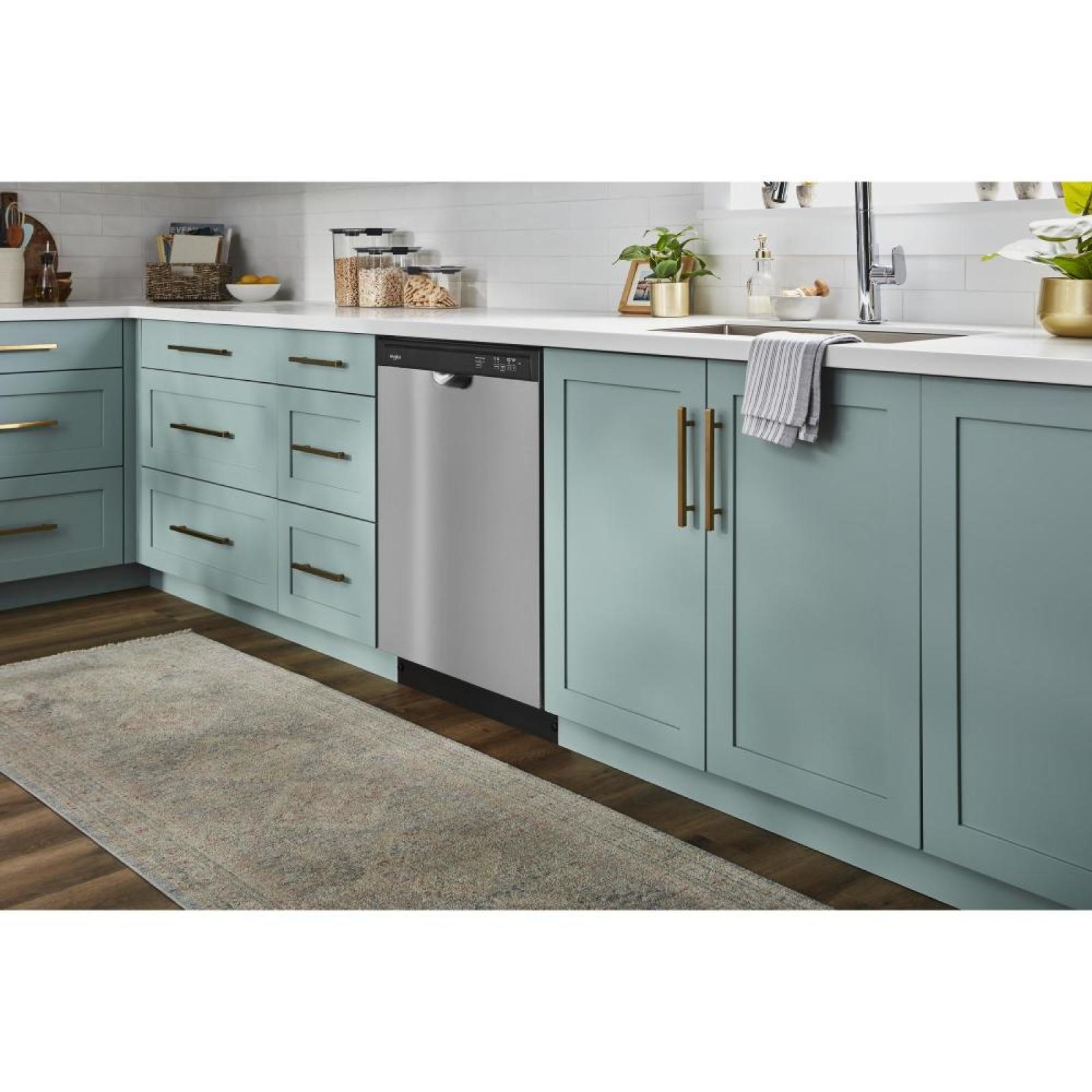 Whirlpool - 59 dBA Built In Dishwasher in Stainless - WDF332PAMS