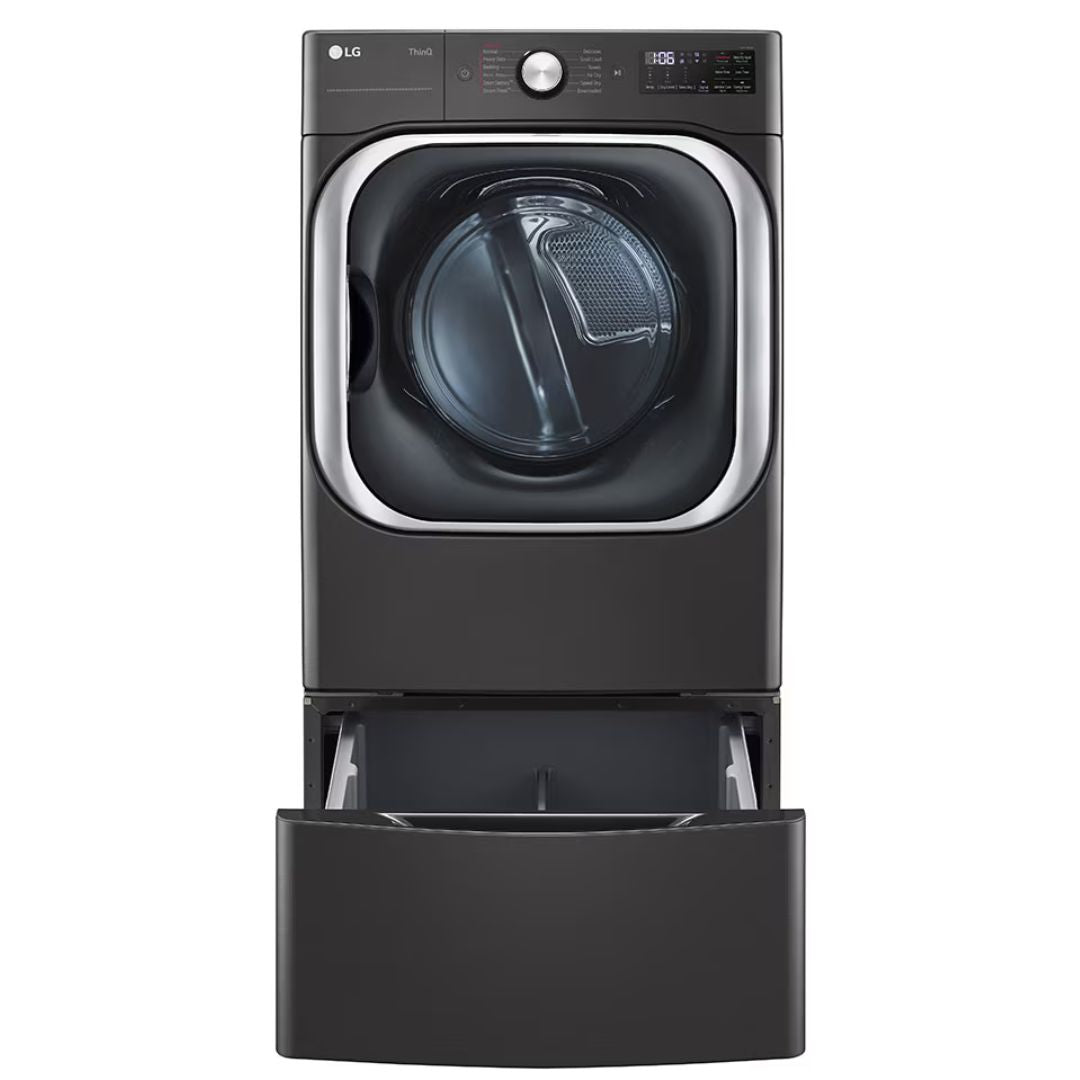 LG - 29 Inch Laundry Pedestal in Black - WDP5B
