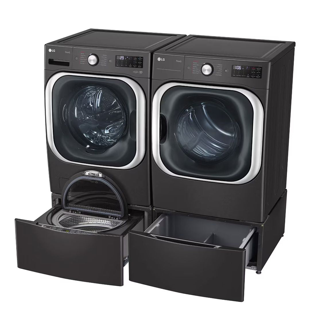 LG - 29 Inch Laundry Pedestal in Black - WDP5B