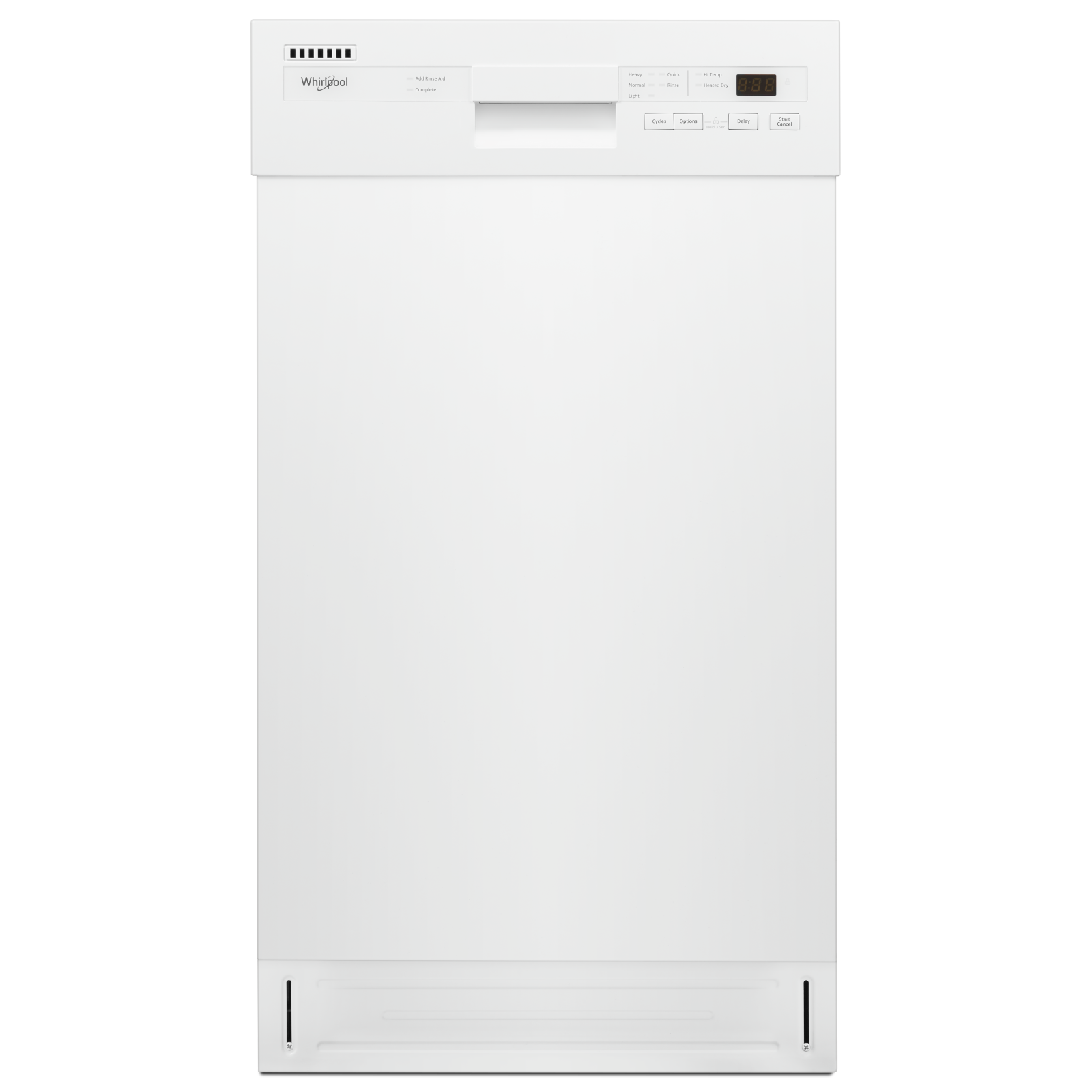 Whirlpool - 50 dBA Built In Dishwasher in White - WDPS5118PW