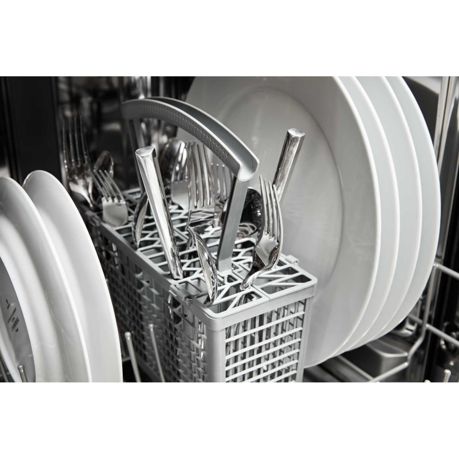 Whirlpool - 50 dBA Built In Dishwasher in White - WDPS5118PW