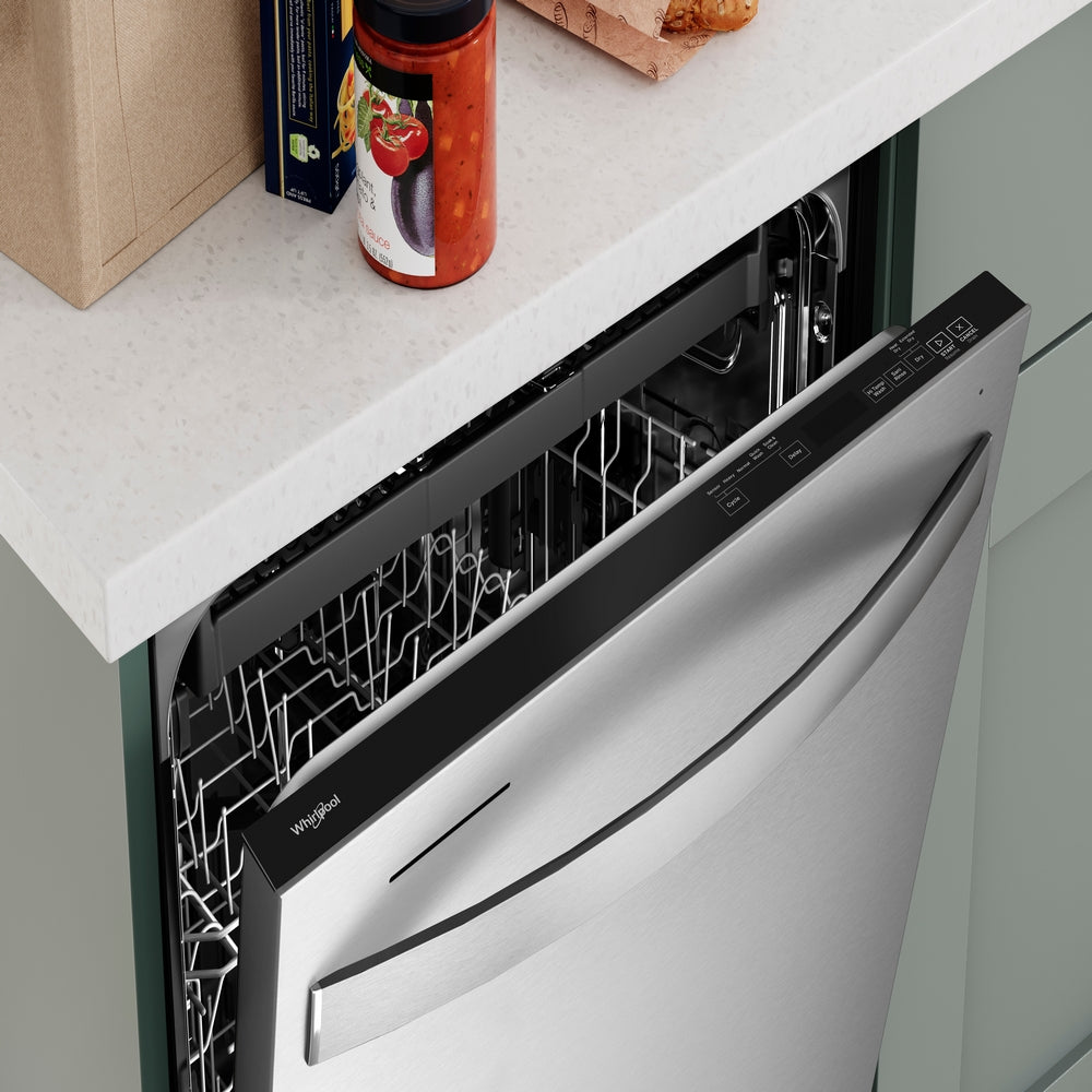 Whirlpool - 47 dBA Built In Dishwasher in Stainless - WDT751SAPZ