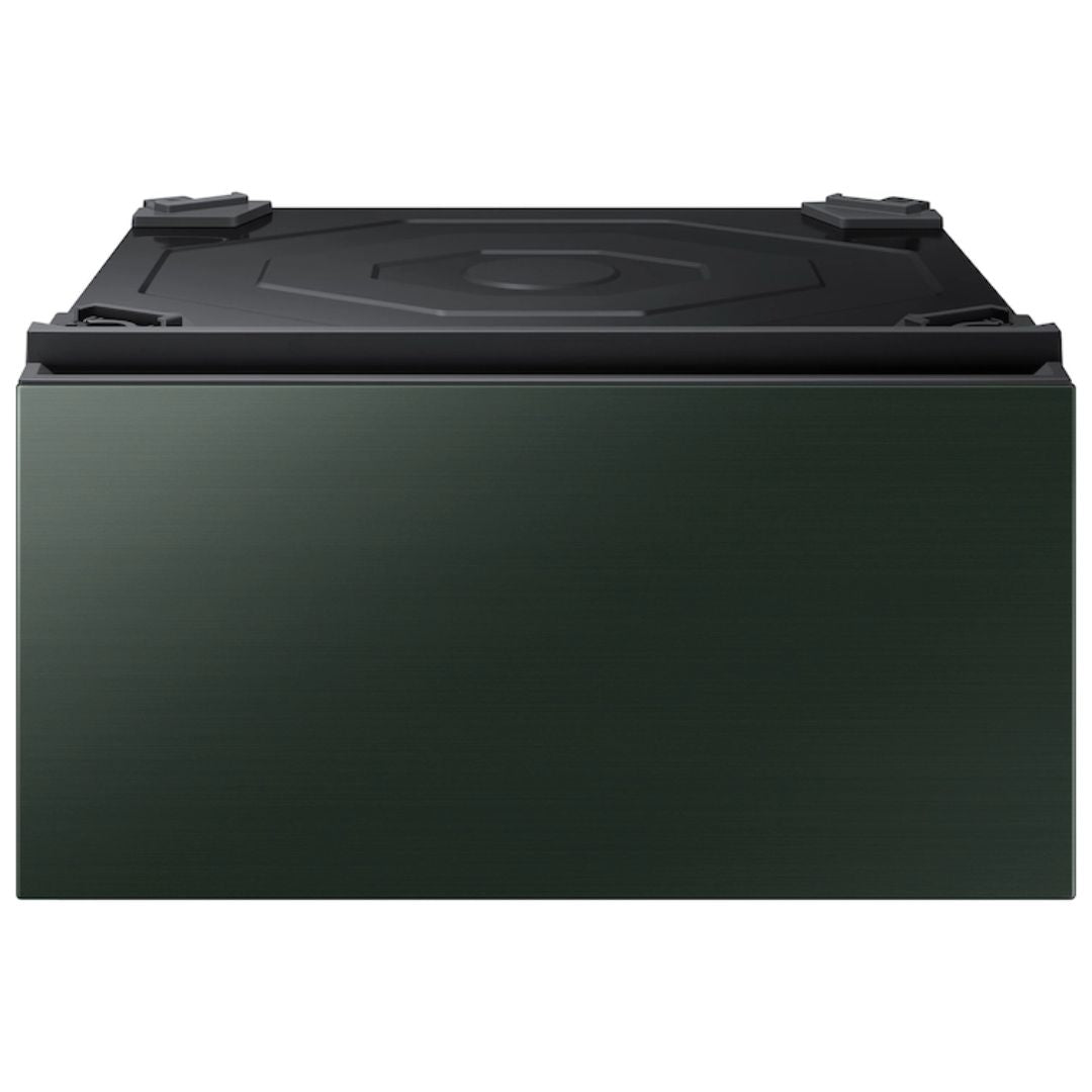 Samsung - 27 Inch Bespoke Laundry Pedestal in Green - WE502NG