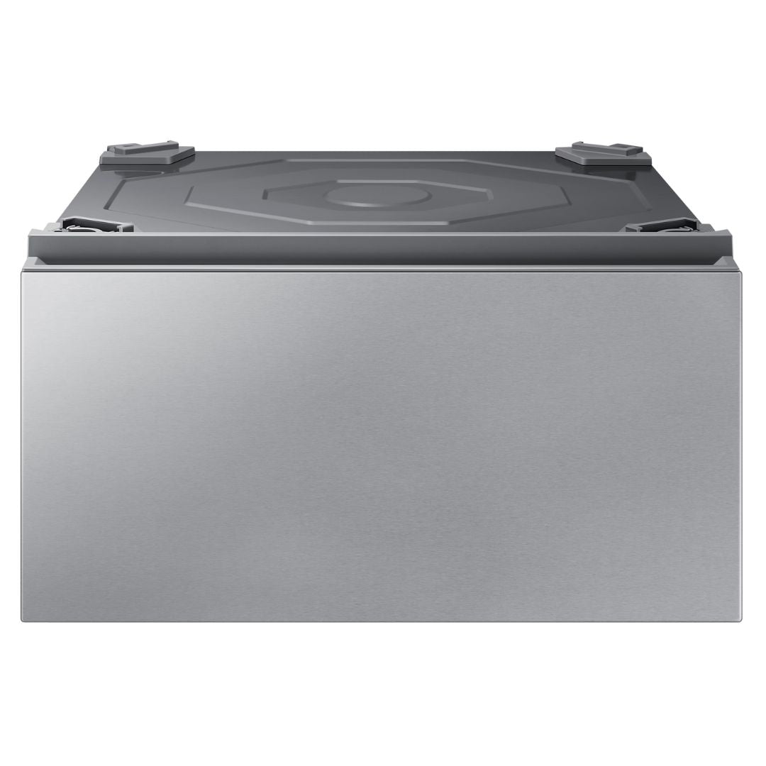 Samsung - 27 Inch Bespoke Laundry Pedestal in Silver - WE502NT