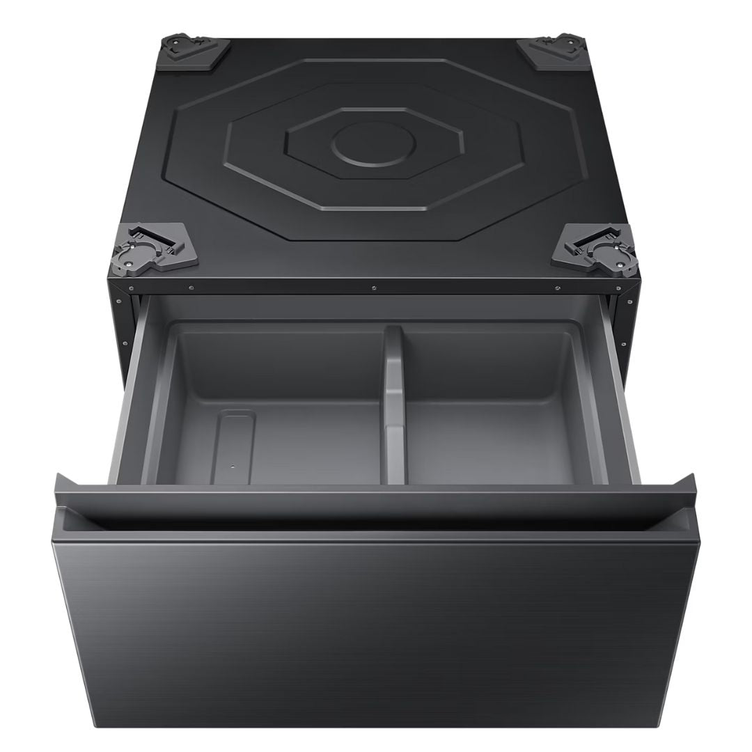Samsung - 27 Inch Bespoke Laundry Pedestal in Black Stainless - WE502NV