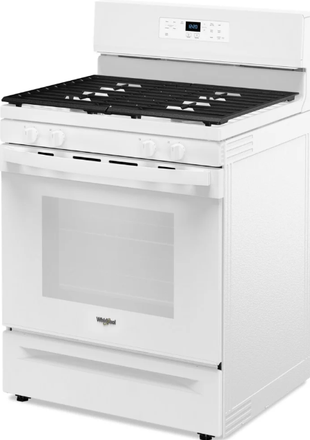 Whirlpool - 5.3 cu. ft Gas Range in White - WFGS3530RW