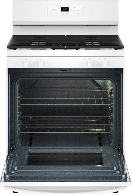 Whirlpool - 5.3 cu. ft Gas Range in White - WFGS3530RW