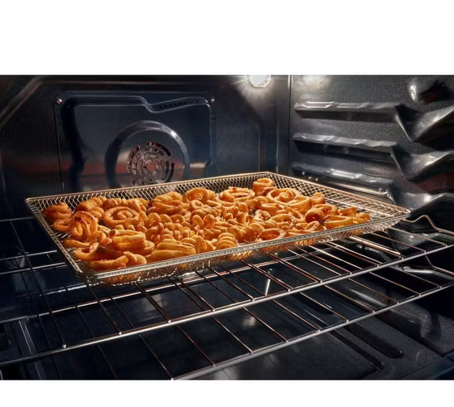 Whirlpool - 5 cu. ft Gas Range in Stainless - WFGS5030RZ