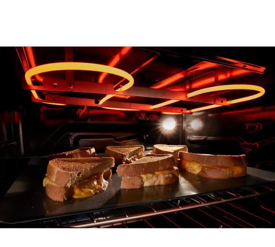 Whirlpool - 5 cu. ft Gas Range in Stainless - WFGS5030RZ