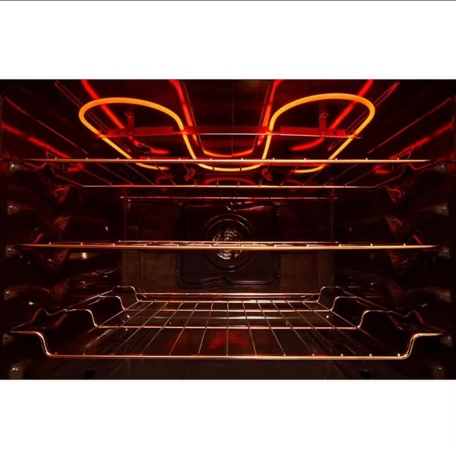 Whirlpool - 5 cu. ft Gas Range in Stainless - WFGS7530RZ