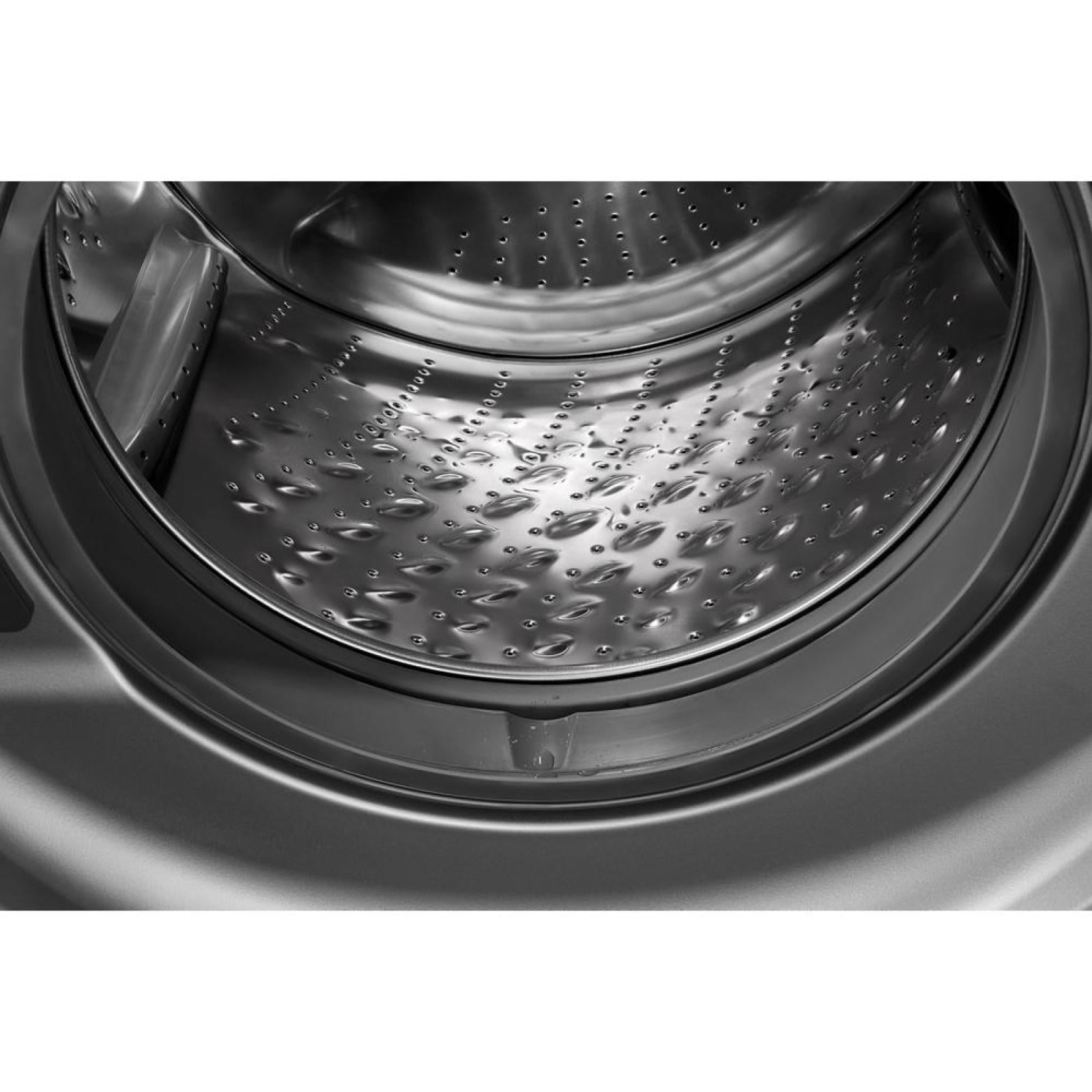 Whirlpool - 5.2 cu. Ft Front Load Washer in Volcano Black - WFW5720RU