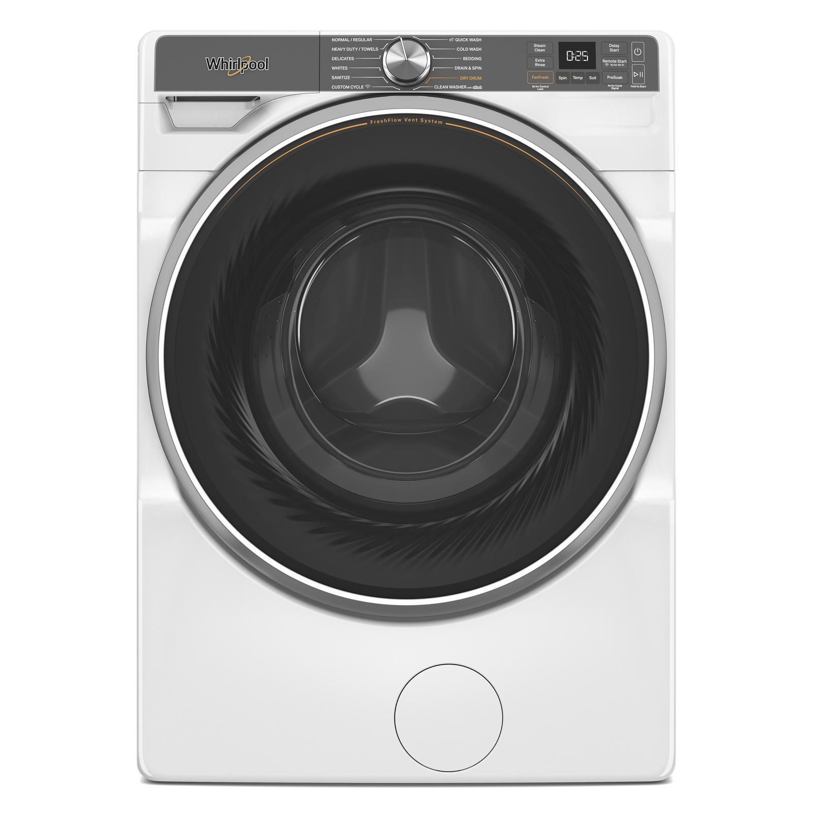 Whirlpool - 5 cu. Ft Front Load Washer in White - WFW6720RW