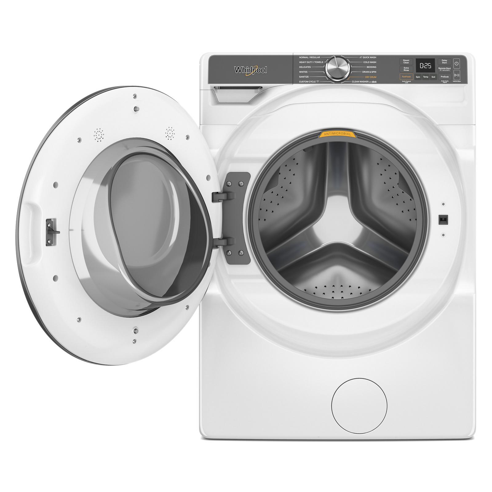 Whirlpool - 5.8 cu. Ft Front Load Washer in White - WFW6720RW