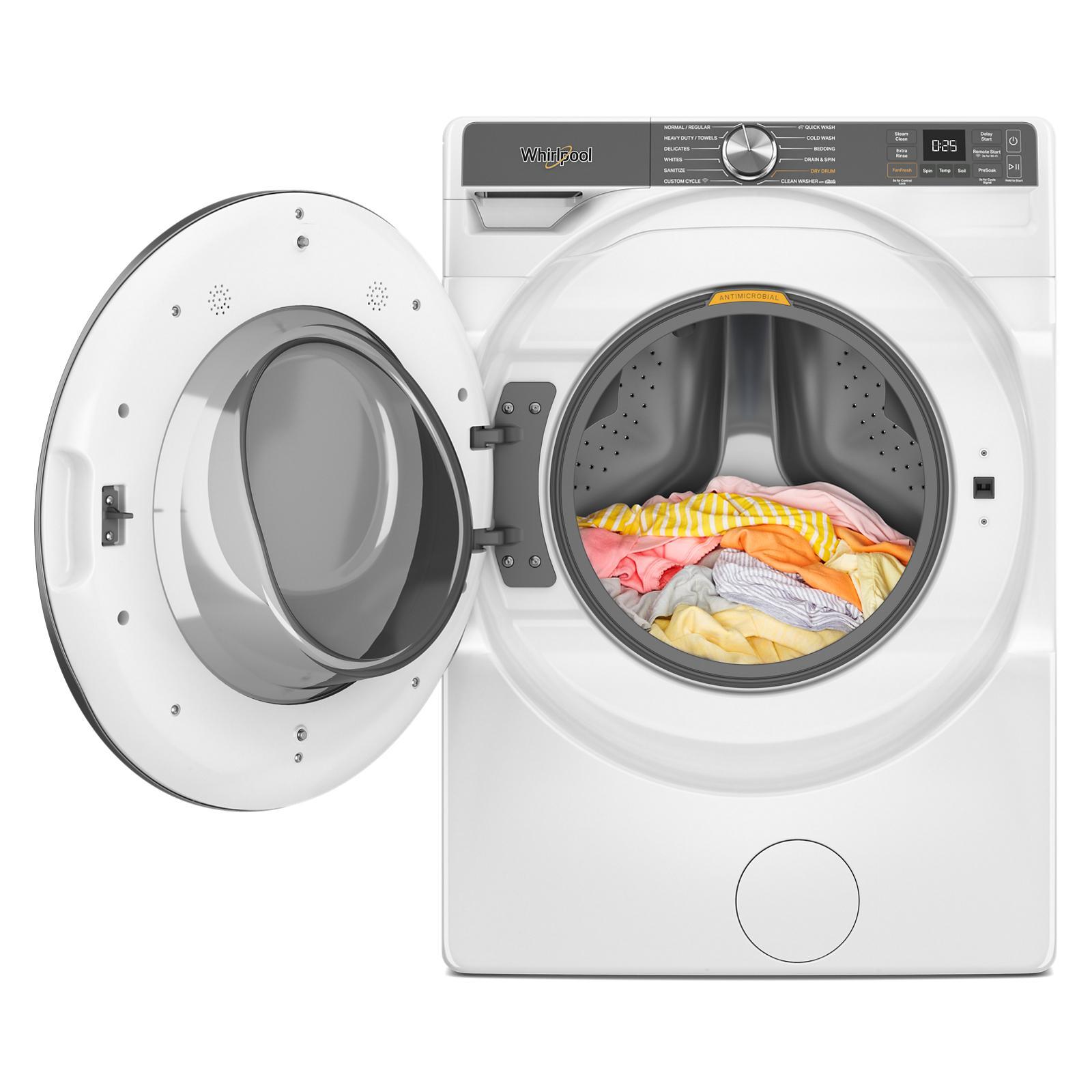 Whirlpool - 5 cu. Ft Front Load Washer in White - WFW6720RW