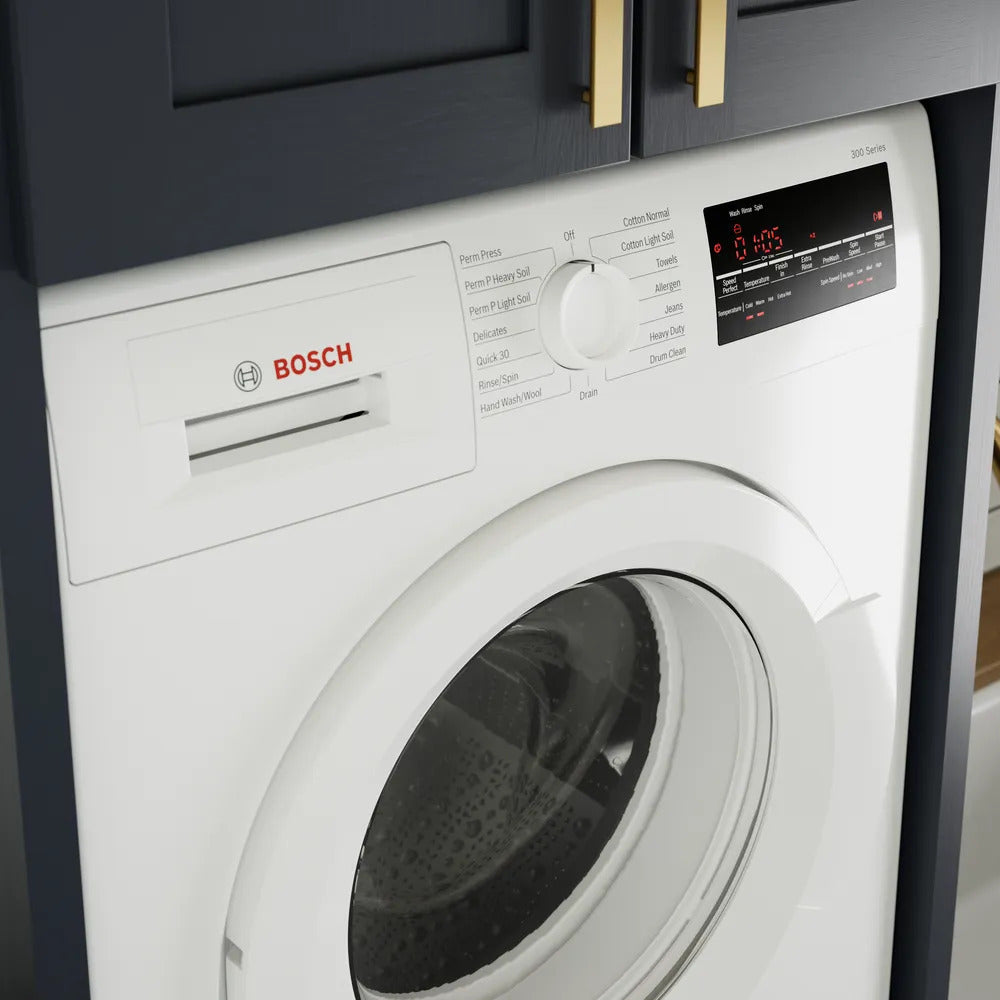 Bosch - 2.2 cu. Ft Compact Washer in White - WGA12400UC