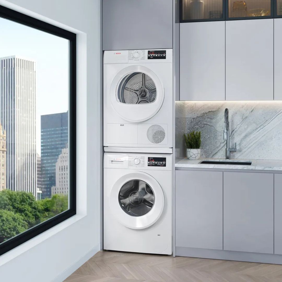 Bosch - 2.2 cu. Ft Compact Washer in White - WGA14400UC