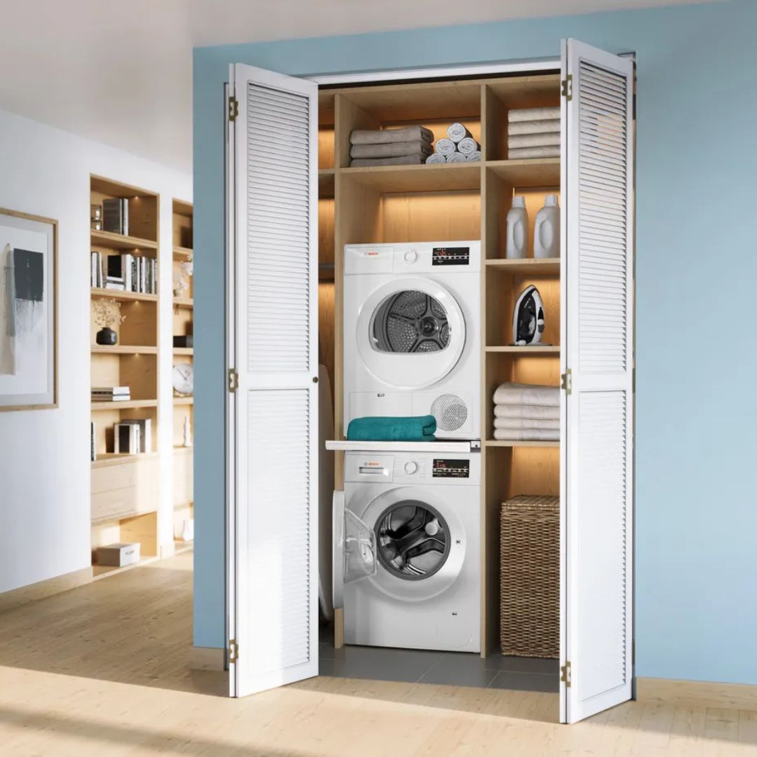 Bosch - 2.2 cu. Ft Front Load Washer in White - WGA14400UC