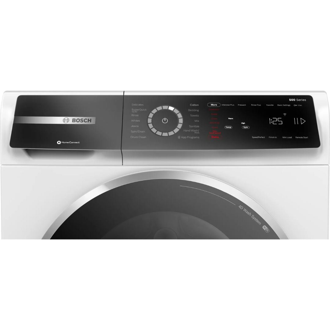 Bosch - 2.4 cu. Ft Front Load Compact Washer in White - WGB24600UC