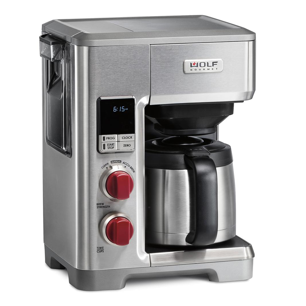 Wolf - Countertop Coffee Maker in Stainless - WGCM100S-C
