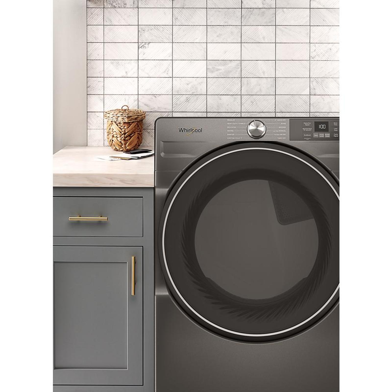 Whirlpool - 7.4 cu. Ft Gas Dryer in Black - WGD5720RU