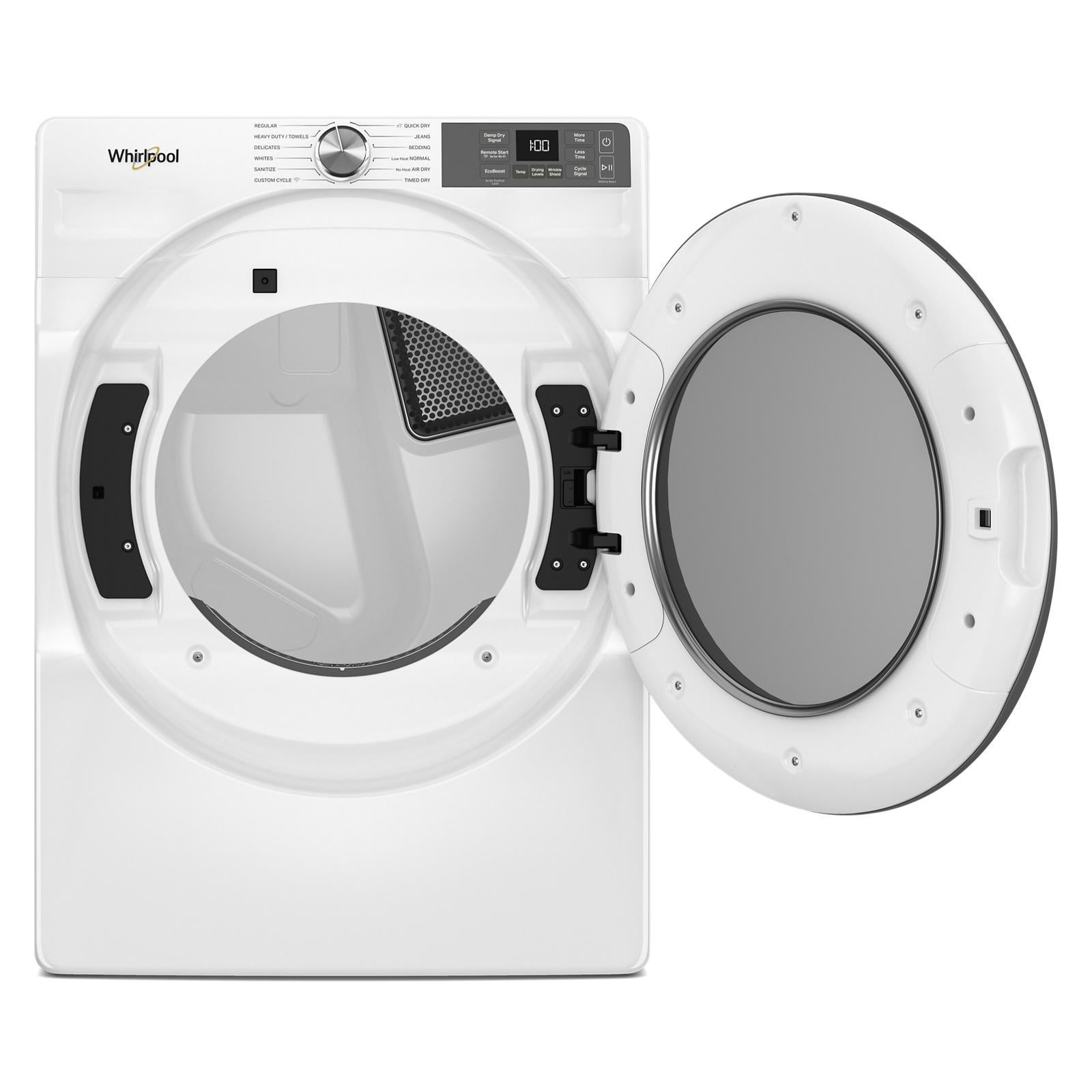 Whirlpool - 7.4 cu. Ft Gas Dryer in White - WGD5720RW