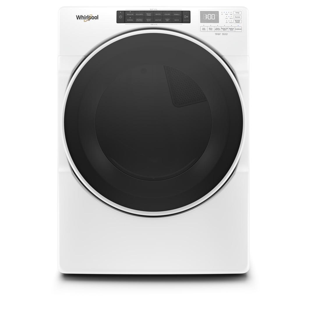 Whirlpool - 7.4 cu. Ft Gas Dryer in White - WGD6620HW