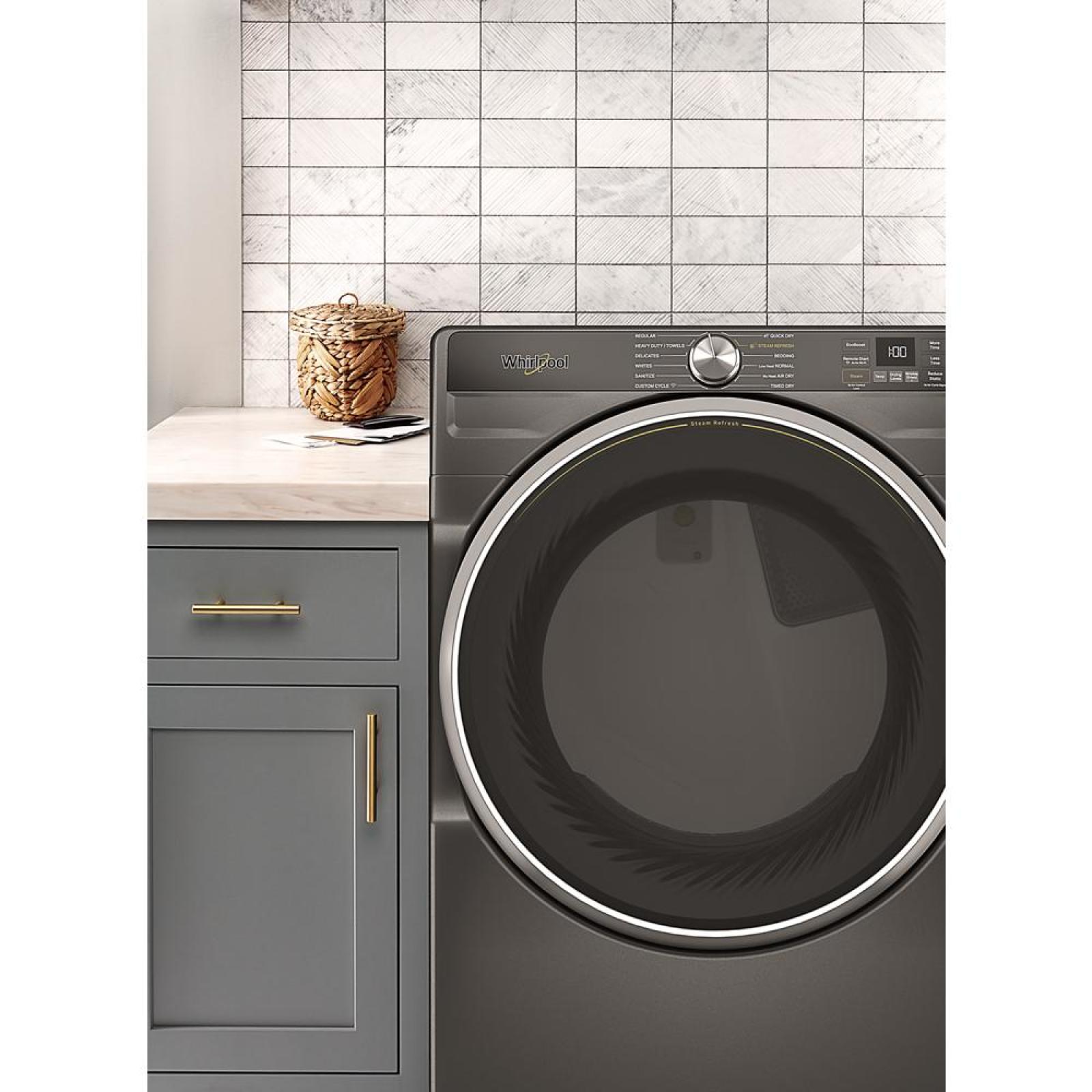 Whirlpool - 7.4 cu. Ft Gas Dryer in Black - WGD6720RU