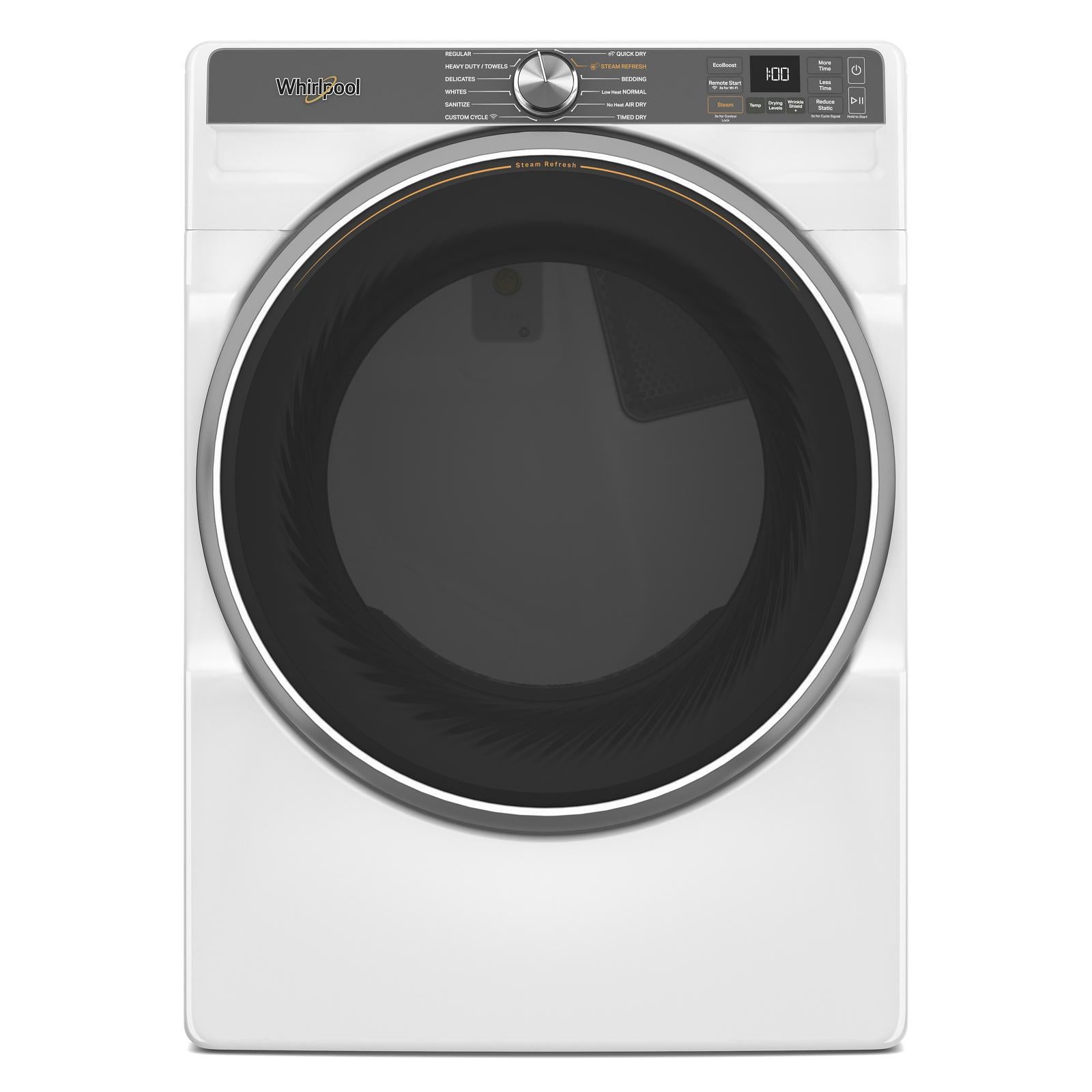 Whirlpool - 7.4 cu. Ft Gas Dryer in White - WGD6720RW