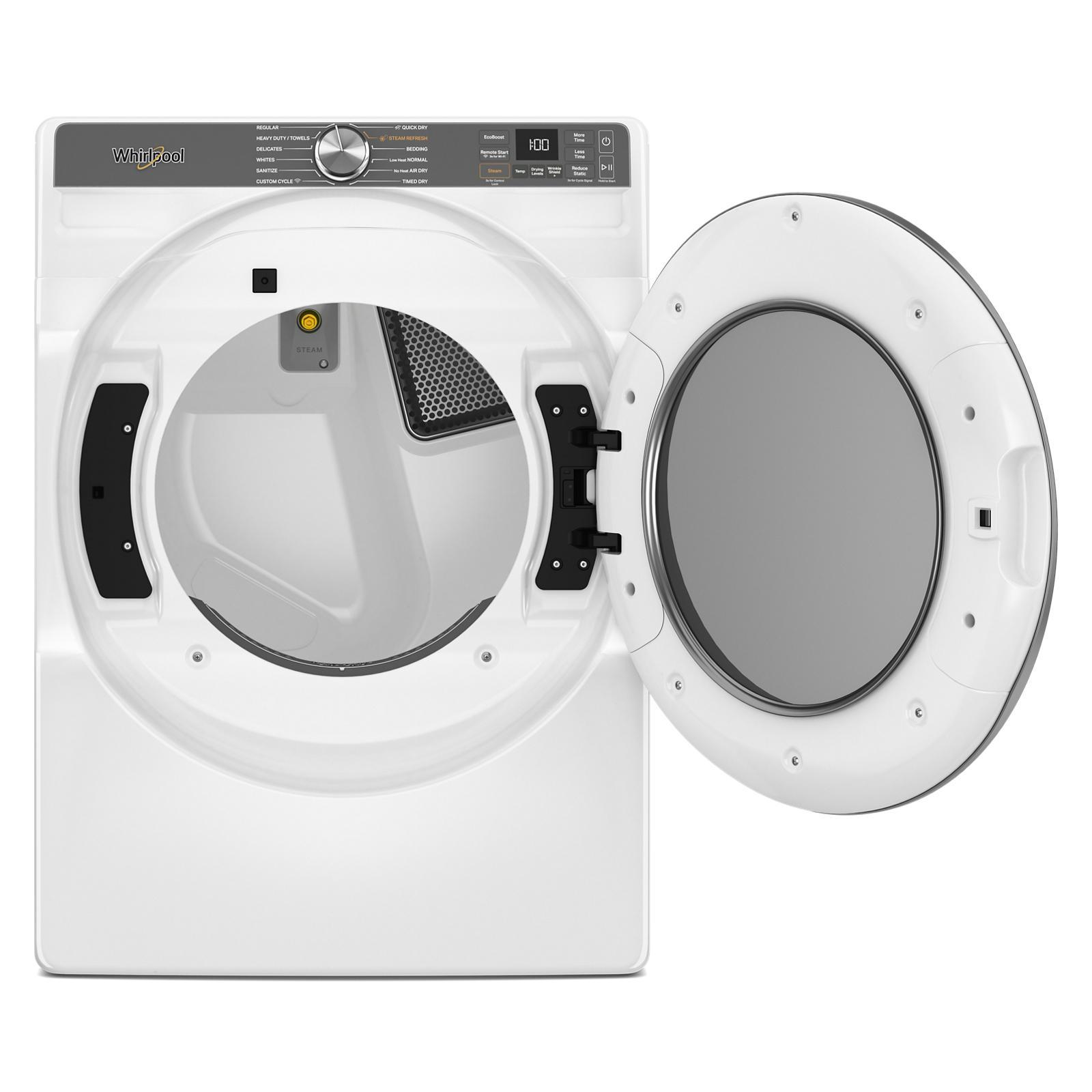 Whirlpool - 7.4 cu. Ft Gas Dryer in White - WGD6720RW
