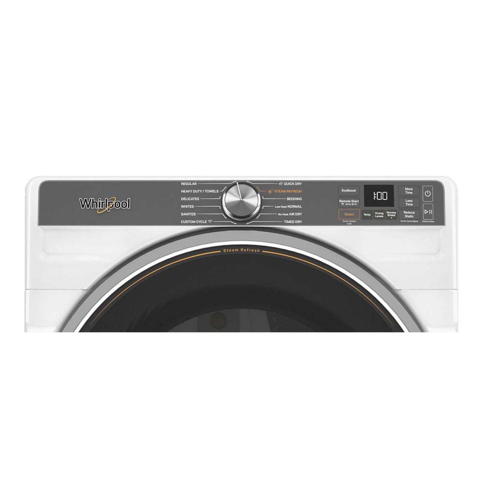 Whirlpool - 7.4 cu. Ft Gas Dryer in White - WGD6720RW