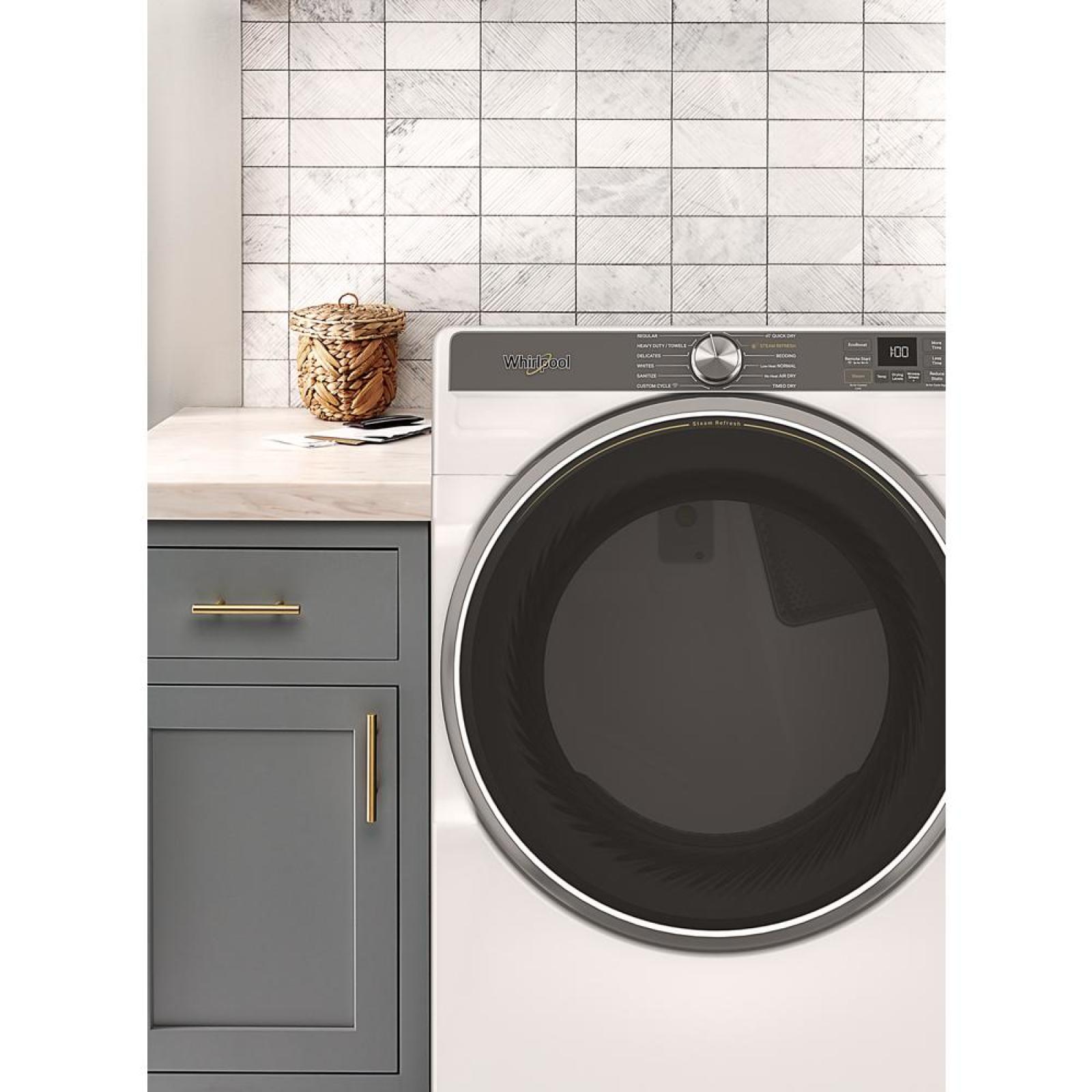 Whirlpool - 7.4 cu. Ft Gas Dryer in White - WGD6720RW
