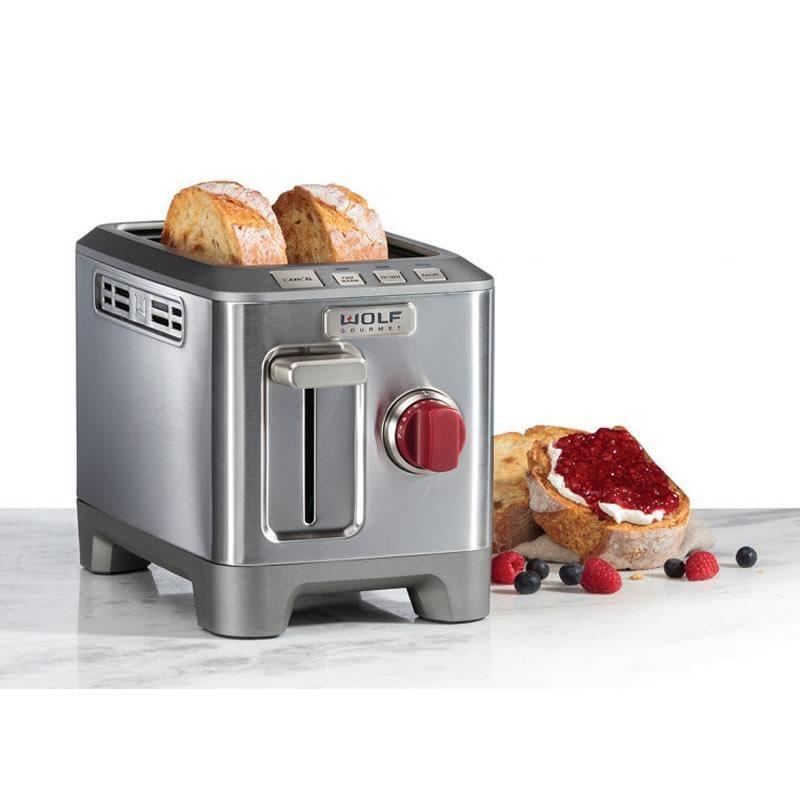 Wolf - 2 Slice Toaster in Stainless - WGTR102S-C