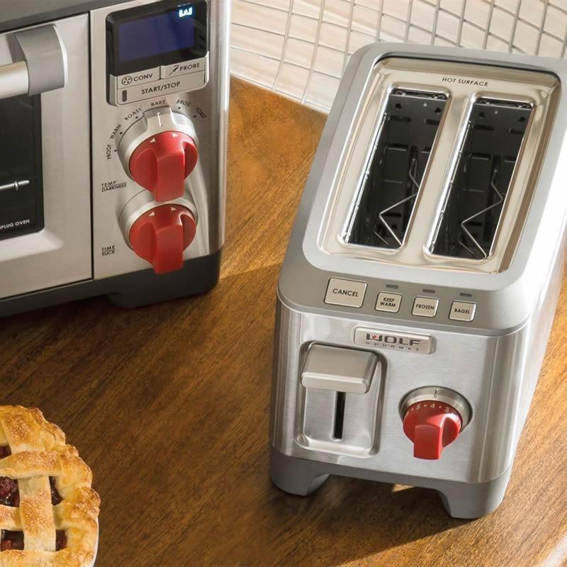 Wolf - 2 Slice Toaster in Stainless - WGTR102S-C
