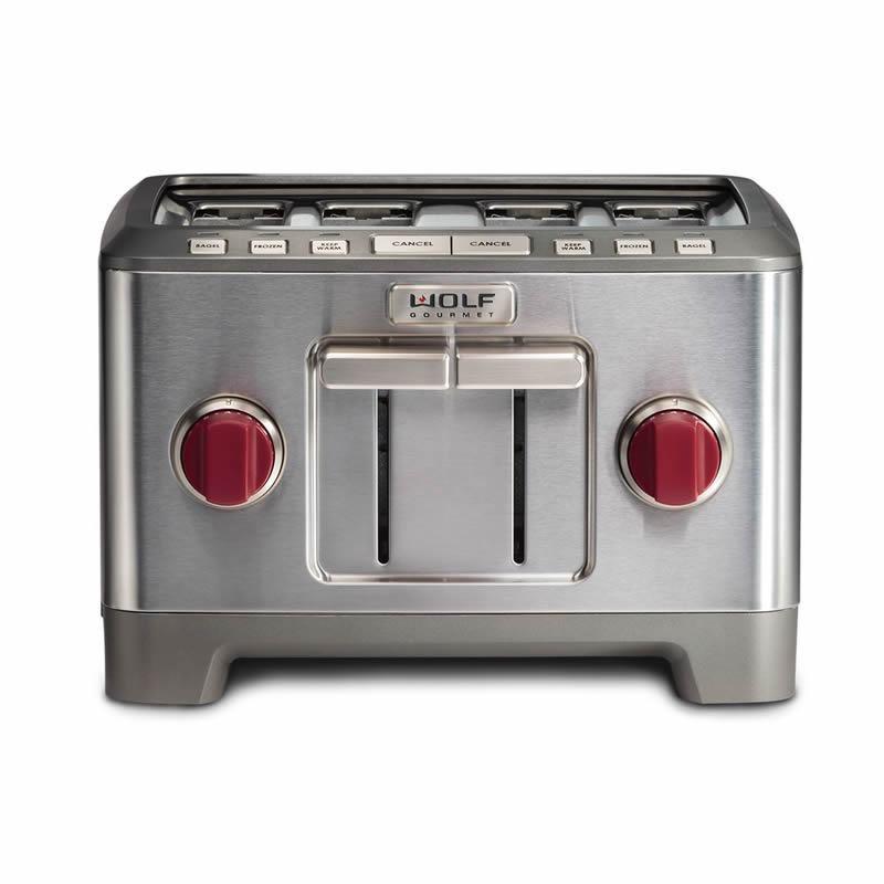 Wolf - 4 Slice Toaster in Stainless - WGTR104S-C
