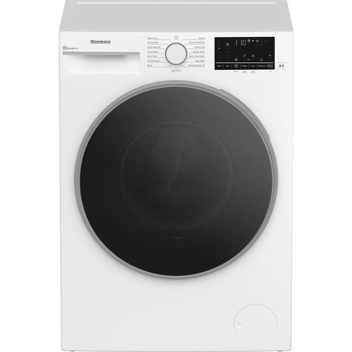 Blomberg - 2.3 cu. Ft Front Load Washer in White - WM98220SX