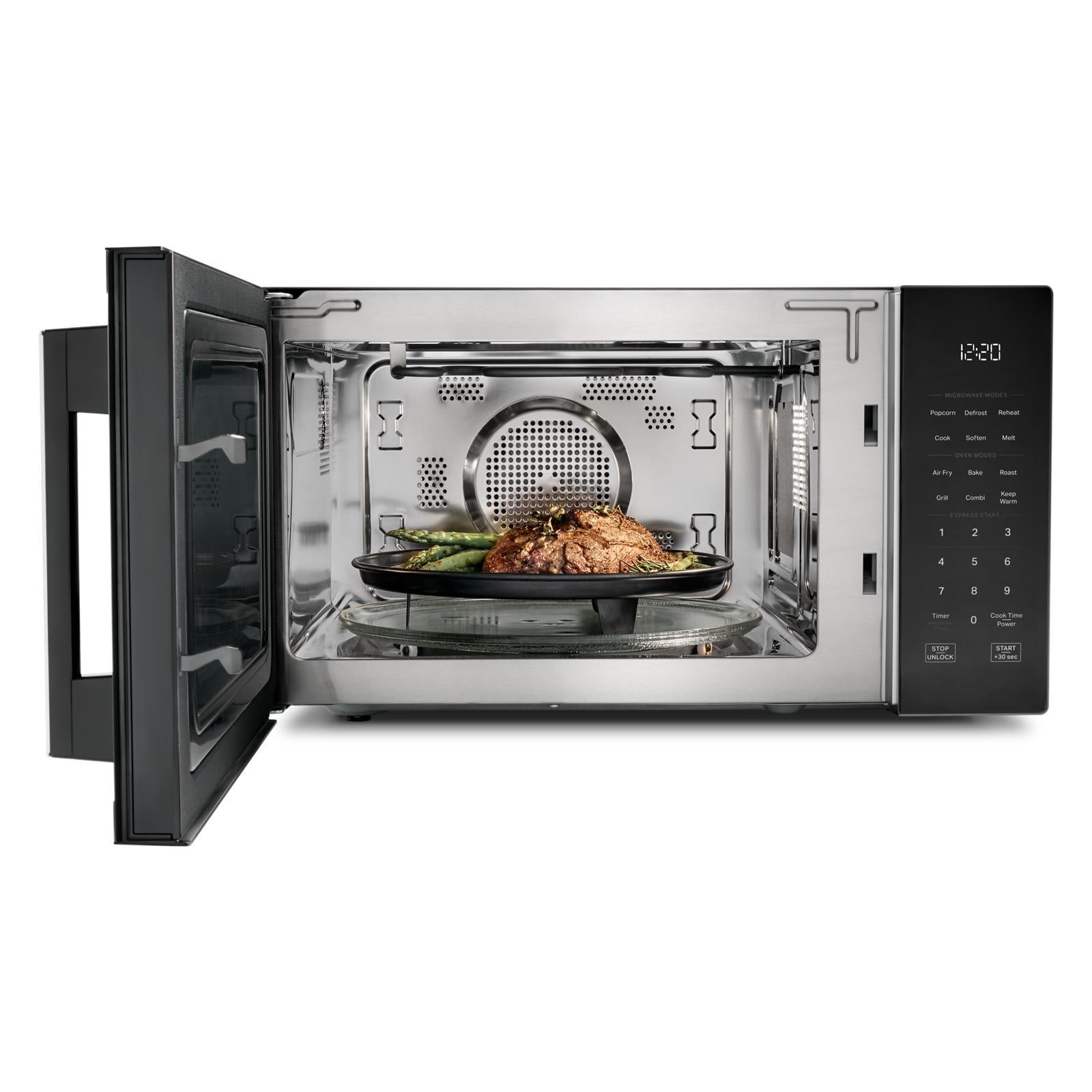 Whirlpool - 1 cu. Ft Counter top Microwave in Black - WMCS5522RB