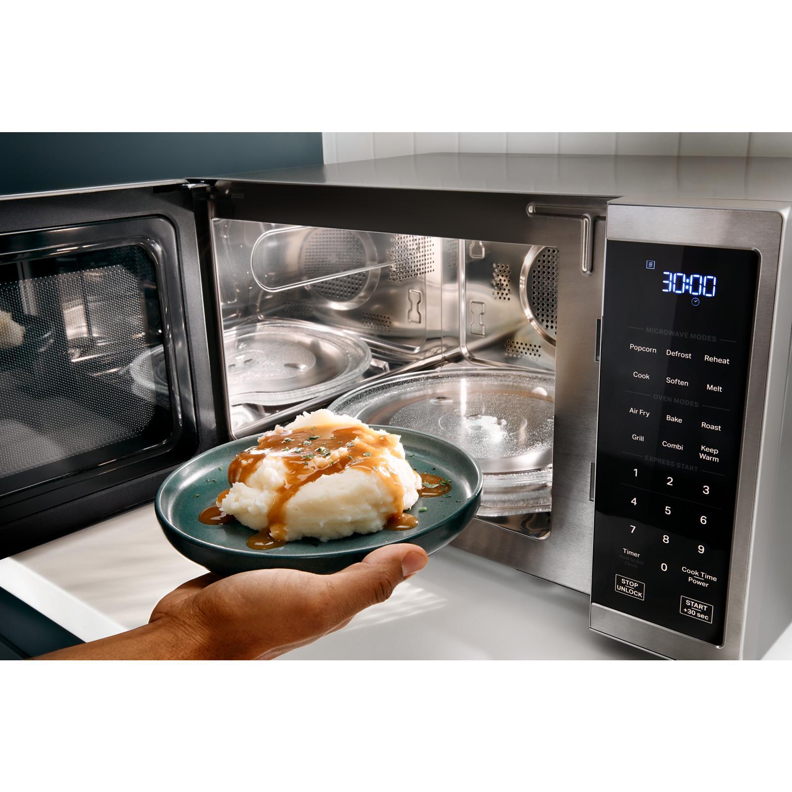 Whirlpool - 1 cu. Ft Counter top Microwave in Black - WMCS5522RB